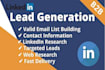 do b2b lead generation and web research