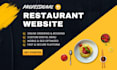 design a restaurant website with online ordering in wordpress