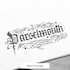 write your name in custom intricate gothic calligraphy