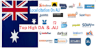 do top australian local citation listing on high da site
