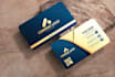 design logo, business card, and stationery
