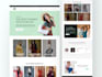 design modern website landing page in figma or xd