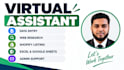 be your reliable virtual assistant for admin and data entry