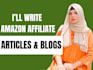 write professional SEO optimized amazon affiliate articles