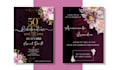 design wedding invitation card, save the date card, birthday invitation card