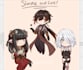 draw chibi art commission in a cute style