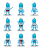 create a cute mascot design kawaii