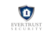 create modern cyber security, tech and technology logo with express delivery