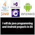 build android apps and java based mobile projects