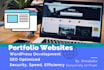 professionally design or recreate your wordpress portfolio websites
