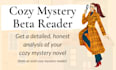 beta read your cozy mystery novel