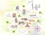 illustrate your wedding or destination map