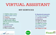 be your personal virtual assistant for administrative work