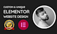 design your wordpress website with elementor page builder