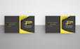 design simple letterhead and business card
