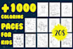 give you over 1000 KDP coloring pages for kids