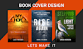 make unique book cover design ebook paperback hardcover