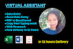 do data entry, data collection web scraping