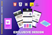 create html css website, PSD to HTML, figma to HTML web