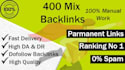 build high authority mix dofollow backlinks for SEO ranking
