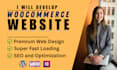 develop an ecommerce wordpress site with wooccommerce