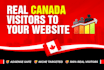 bring canada targeted daily visitors to your website