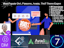 create your wordpress website by wp divi, flatsome, the 7, avada theme
