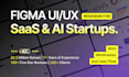 design investor ready mvp, saas, ai app ui ux in figma