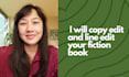 copy edit and line edit your fiction book or manuscript