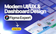 design saas dashboard, web and mobile app UI UX in figma