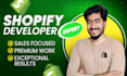 be your shopify liquid developer and customize your shopify store