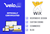 customize your wix site with wix code, velo, custom velo features and database