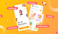 make mobile app UI UX design on figma