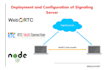deploy and install signaling server