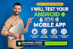 test and QA your web, android and ios mobile applications
