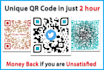 unique qr code design in just 1 hour