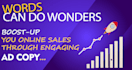 write sales boosting ad copy