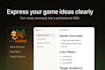 create your demo, vertical slice or full production game design document gdd