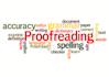 grammar check, proofread,  spelling in fast delivery