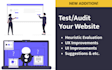 test and review your website to improve ux