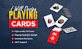 design 54 playing cards from your idea