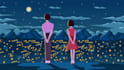 create lofi loop animation illustration and animated gif