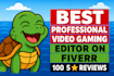 edit your gaming video to be entertaining for youtube