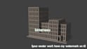 build and render a minecraft city building in java edition