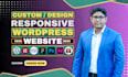 build wordpress website design, redesign, revamp or custom