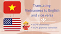 vietnamese to english translation