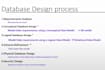 complete your database design process assignments