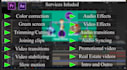 do professional video editing and motion graphics in 1 day