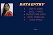 dofastest and accurate data entry