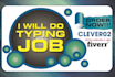 do a typing job like resume, documents and files